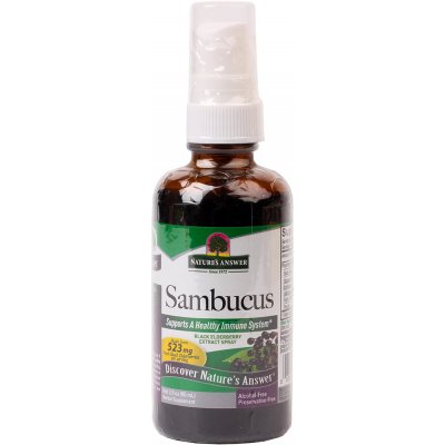 Nature´s answer Bez černý Jilm Echynacea Kozinec Šalvěj Propolis 60 ml – Hledejceny.cz