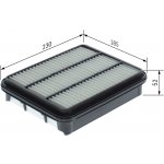 Vzduchový filtr BOSCH 1 457 433 968 (1457433968) – Hledejceny.cz