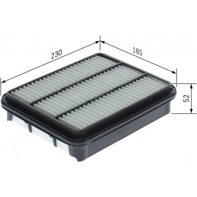 Vzduchový filtr BOSCH 1 457 433 968 (1457433968) – Hledejceny.cz