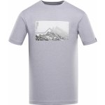 Alpine Pro Goraf 2 pánské melírované triko z recyklovaného materiálu – Sleviste.cz