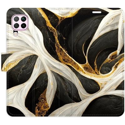 Pouzdro iSaprio flip BlackGold Marble Huawei P40 Lite – Hledejceny.cz