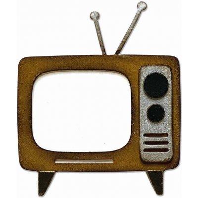 Sizzix Bigz Retro TV vyřezávací šablona – Hledejceny.cz