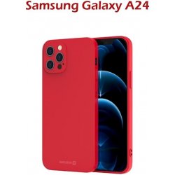 SWISSTEN SOFT JOY SAMSUNG GALAXY A24 ČERVENÉ