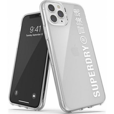 Pouzdro Superdry SuperDry Snap iPhone 11 Pro Max Clear Case bílé – Zboží Mobilmania