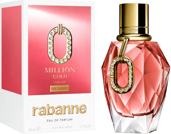 Rabanne Million Gold Pure Diamonds parfémovaná voda dámská 50 ml