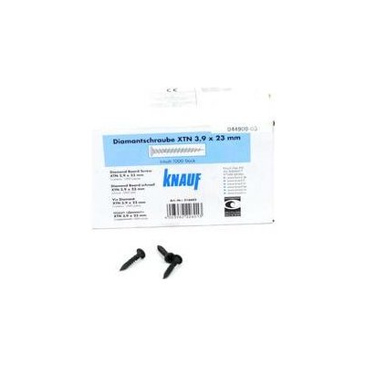 KNAUF Šrouby XTN pro desky DIAMANT 3,9×23 mm – Sleviste.cz