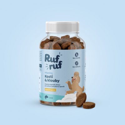 RufRuf Vitamíny Kosti & Klouby 100 tablet – Zboží Dáma