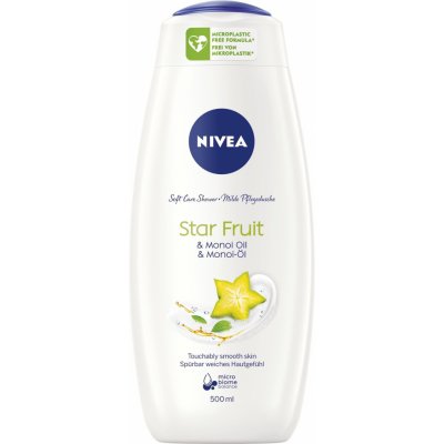 Nivea Care & Star Fruit sprchový gel 500 ml – Zboží Mobilmania