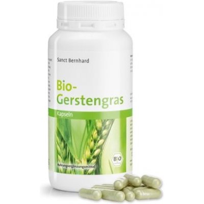 Sanct Bernhard BIO Mladý ječmen 450 mg 240 kapslí – Hledejceny.cz