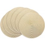 Verk 27105 Prostírání 38cm 6 ks zlaté – Zboží Dáma
