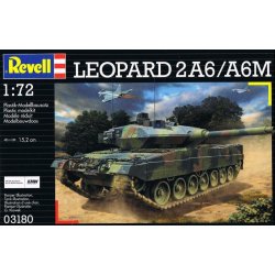 Revell Plastic ModelKit tank 03180 Leopard 2 A6M 1:72