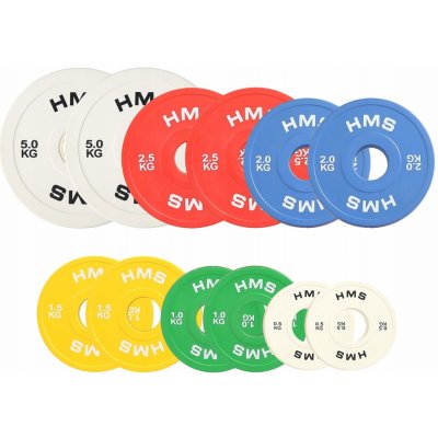 HMS CBRS20 Frakční kotouče 2 x 2,0 kg 51 mm – Zboží Dáma