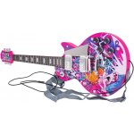 RKToys Růžová dětská elektrická kytara se zesilovačem Rock – Zboží Dáma