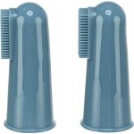 TRIXIE Sada silikonových zubních kartáčků na prst 6cm 2ks – Sleviste.cz