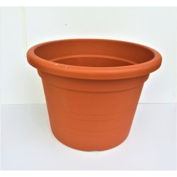 PLASTKON květináč Campanula 40 cm hnědý