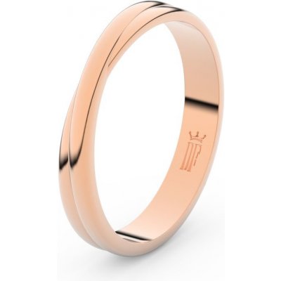 Danfil prsten DLR3020 růžové zlato – Zboží Mobilmania