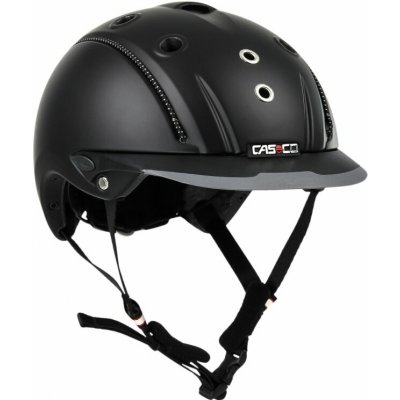 CASCO Jezdecká helma MISTRALL černá Černá – Zboží Mobilmania