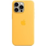Apple iPhone 15 Pro Max SilikonovÉ s MagSafe paprskově žlutý MWNP3ZM/A – Zbozi.Blesk.cz