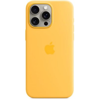 Apple iPhone 15 Pro Max SilikonovÉ s MagSafe paprskově žlutý MWNP3ZM/A – Sleviste.cz