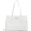 Kabelka Valentino bags Ocarina shopper velká prošívaná kabelka bílá
