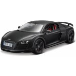 Maisto Audi R8 GT černá 1:18 – Zboží Mobilmania