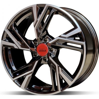 MAM RS5 8x18 5x112 ET45 black polished – Hledejceny.cz