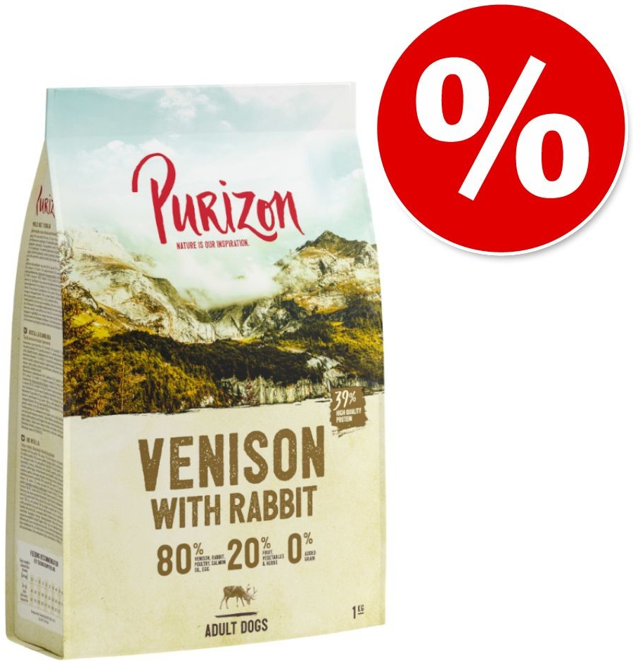 Purizon Adult jehněčí s lososem bez obilnin 1 kg