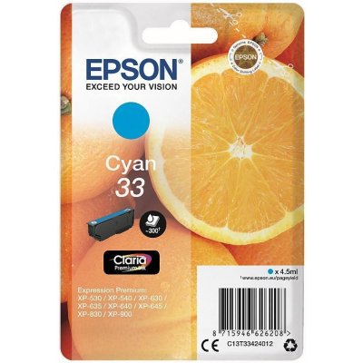 Epson C13T33424012 - originální – Hledejceny.cz