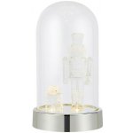 Markslöjd 706526 - LED Vánoční dekorace ISLA LED/0,12W/3xAA l. chrom/louskáček | 706526 – Hledejceny.cz