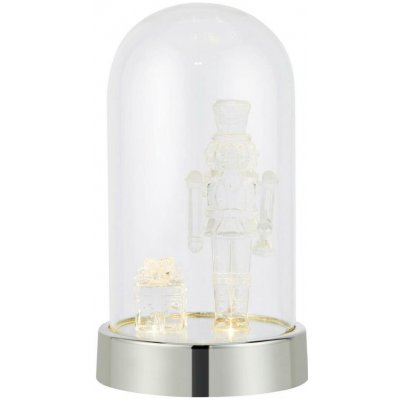 Markslöjd 706526 - LED Vánoční dekorace ISLA LED/0,12W/3xAA l. chrom/louskáček | 706526 – Hledejceny.cz