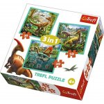 Trefl Neobyčejný svět dinosaurů 3v1 20,36,50 dílků – Hledejceny.cz