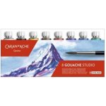 Caran D'Ache Guache studio kvašové barvy 10 ml 8 ks – Hledejceny.cz