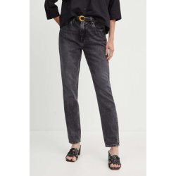 Pepe Jeans TAPERED JEANS HW dámské džíny high waist PL204591XH7 černá