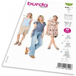 Střih Burda 6122 - Zavinovací halenka, zavinovací šaty – Zboží Dáma