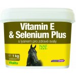 NAF Vitamin E and Selenium plus vitamín E a selen funkce svalů koní v zátěži kyblík 2,5 kg – Hledejceny.cz