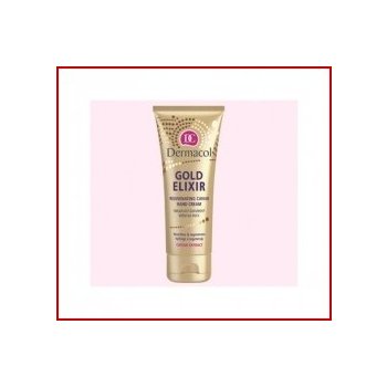 Dermacol Gold Elixir Rejuvenating Caviar krém na ruce 75 ml