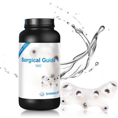Shining 3D Surgical Guide SG01 Resin transparentní 1kg – Zboží Živě