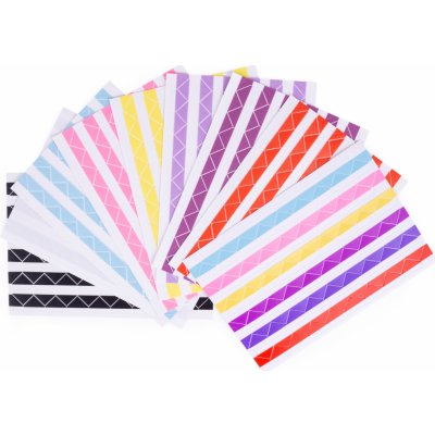 barevné fotorůžky pro 25 fotek: Barva růžků mix - zlatá, bílá, stříbrná – Zboží Dáma