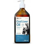 Lab-v Cod Liver Oil 100% olej z tresčích jater pro psy a kočky 500 ml – Hledejceny.cz