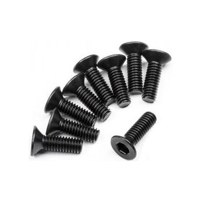 šroub M2*10mm celozávit, imbusová zápusná hlava 90° 10.9 DIN 7991 – Hledejceny.cz