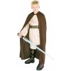 Dětský karnevalový kostým plášť s kapucí Jedi