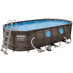 Bazén Bestway Power Steel Rattan Swim Vista 5,49 x 2,74 x 1,22 m 56716