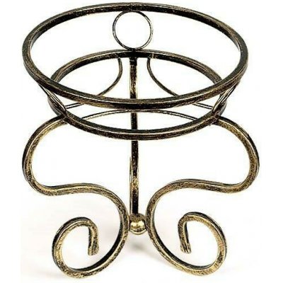 Dąstal stojan na květináč Medgry 31,5 x 33 cm zlatá – Zboží Dáma