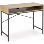 Halmar psací stůl B50 přírodní / černá – Hledejceny.cz