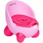 Ecotoys nočník s odnímateľnou vložkou protišmykové nožičky ružové – Zboží Dáma
