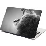 Sablio Samolepka na notebook Řvoucí lev - 38x26 cm – Zboží Živě