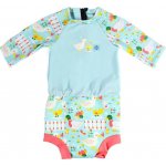 Splash About Plavky Happy Nappy kostýmek 3/4 rukáv Malé kačenky – Zboží Dáma