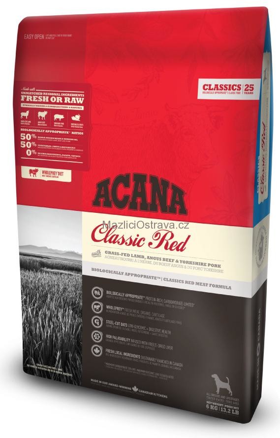 Acana Classics Classic Red 6 kg