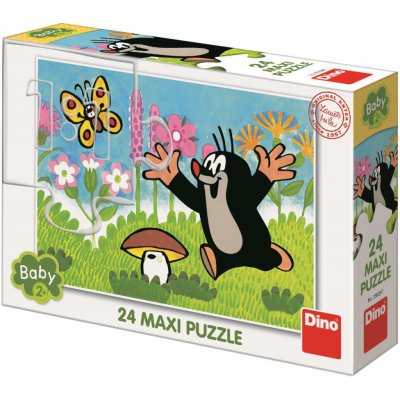 CLEMENTONI Puzzle Odvážná Vaiana MAXI 24 dílků