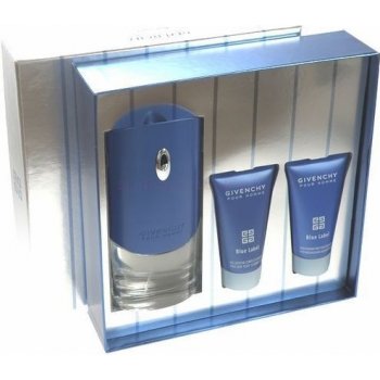 Givenchy Pour Homme Blue Label EDT 100 ml + balzám po holení 50 ml + sprchový gel 50 ml dárková sada